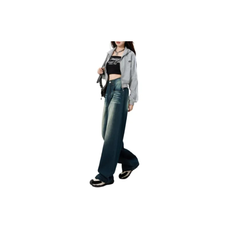 YINLEI Jeans Women's Turkish Blue-1