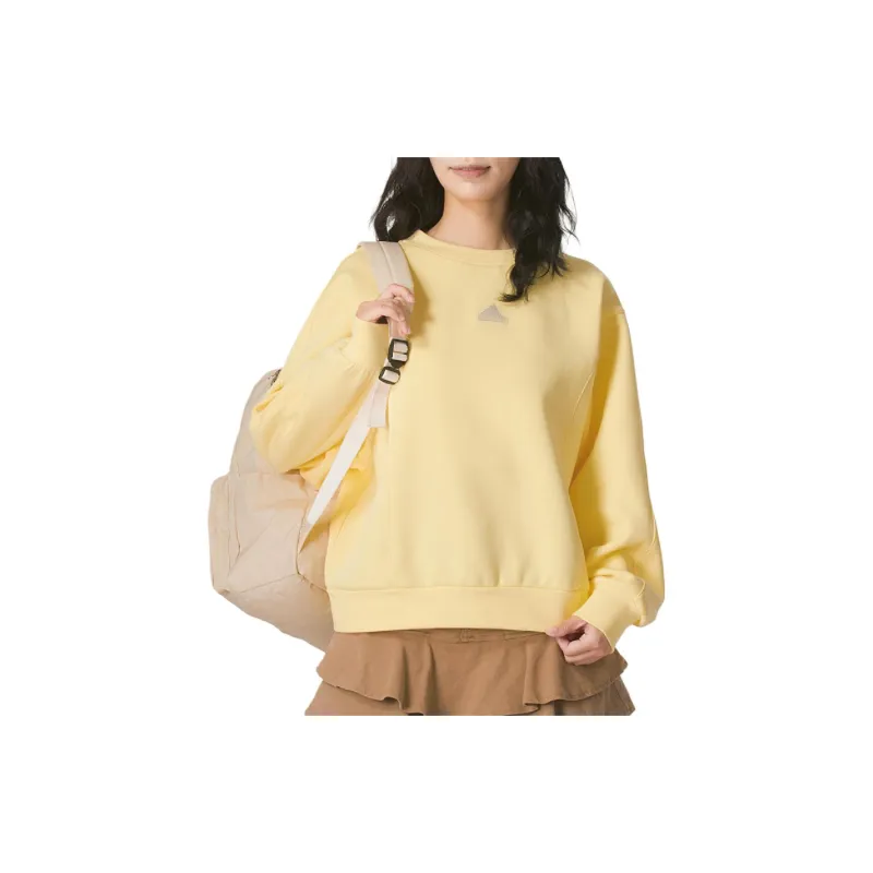 Adidas Sweatshirt Women's Yellow-1