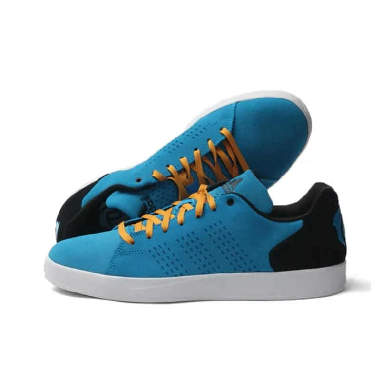 Adidas D Rose Lakeshore Anti-Slip Wear-Resistant Low-Top Basketball Shoes Men's Blue-1