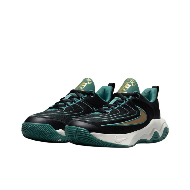 Nike Giannis Immortality 4 Abrasion Resistant Low Top Children's Basketball Shoes Black Unisex-2