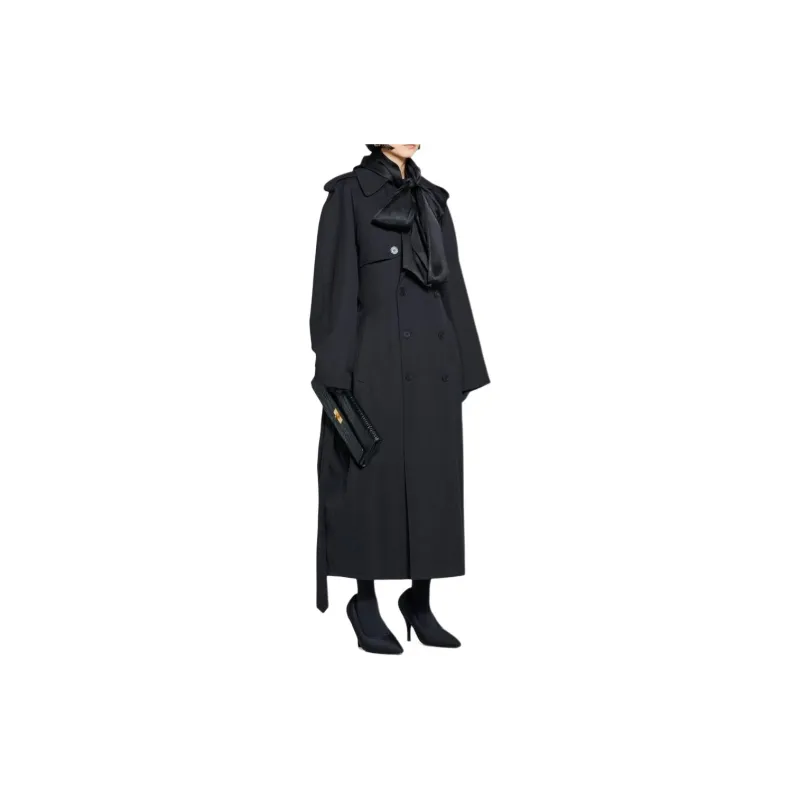 Balenciaga Hourglass Trench Coat-7