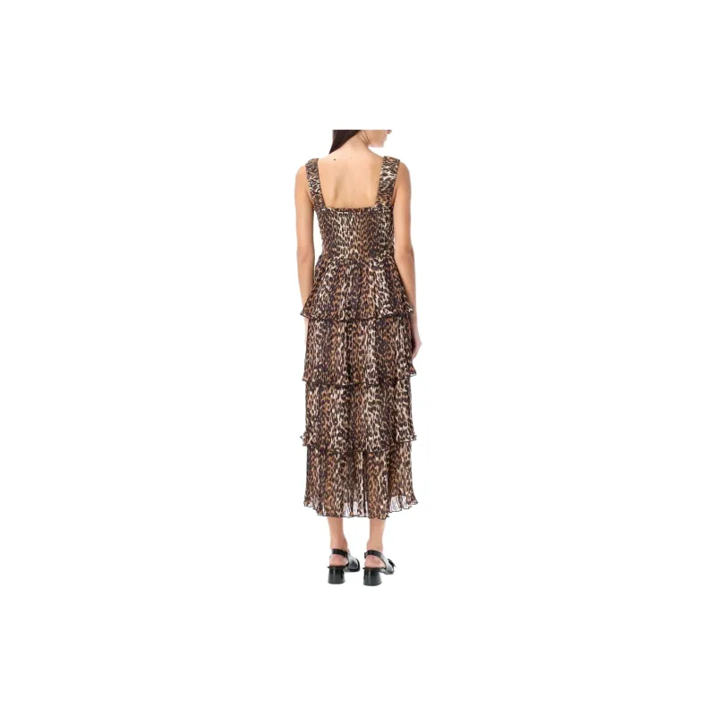 GANNI Slip Dresses Women's Multicolor-1