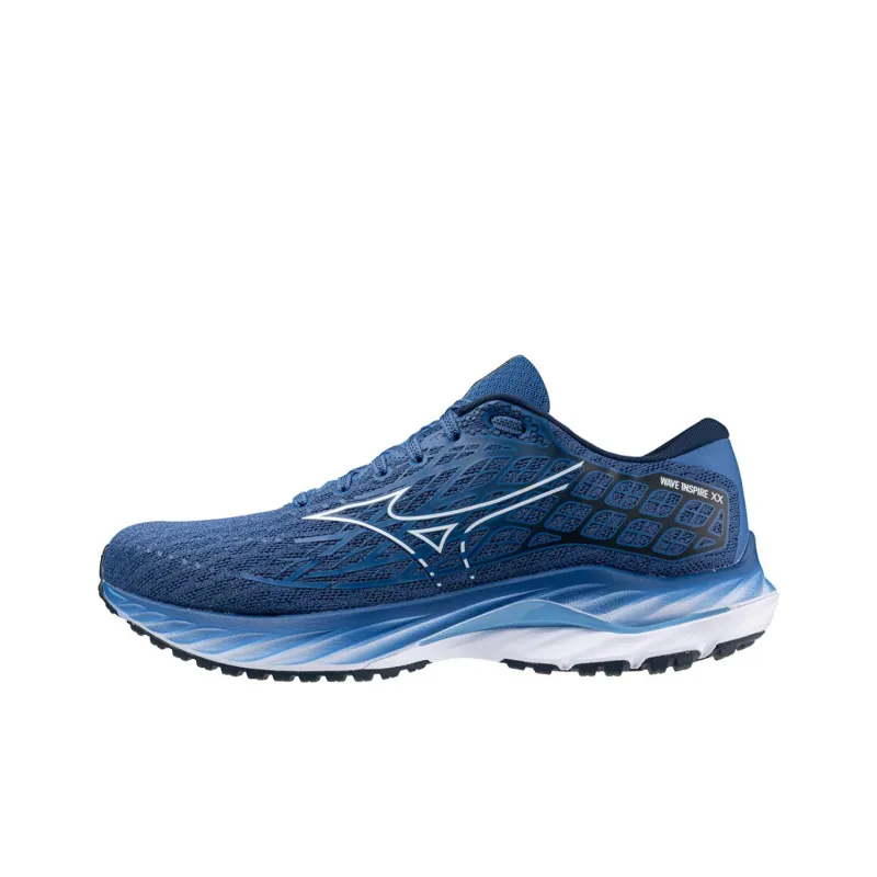 Mizuno Wave Inspire 20 2E Wide 'Federal Blue'-0