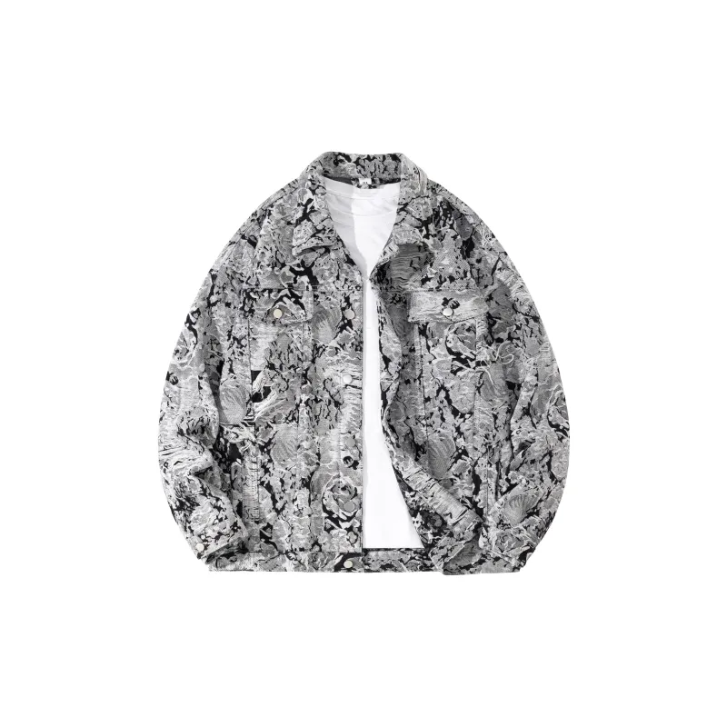 TESTUNG Denim Jackets Unisex-5