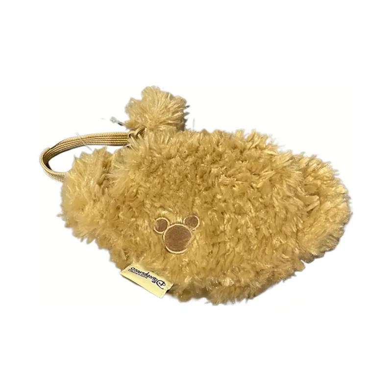 Disney Plush Coin Purses Wallets Regular Unisex Brown-3