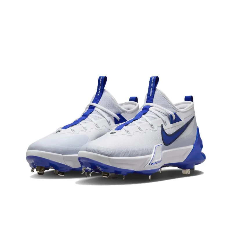 Nike Force Zoom Trout 9 Elite White Midnight Navy Football Grey Hyper Royal-2