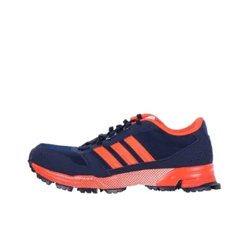 Adidas Marathon 10 Anti Slip Wear Resistant Low Top Running Shoes Men's Orange Blue