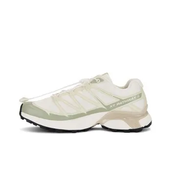SALOMON XT Pathway Slip Resistant Low Top Casual Shoes Unisex Beige