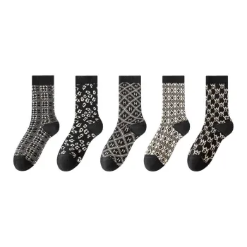 MIIOW Mid-Calf Socks Women's Combo Set