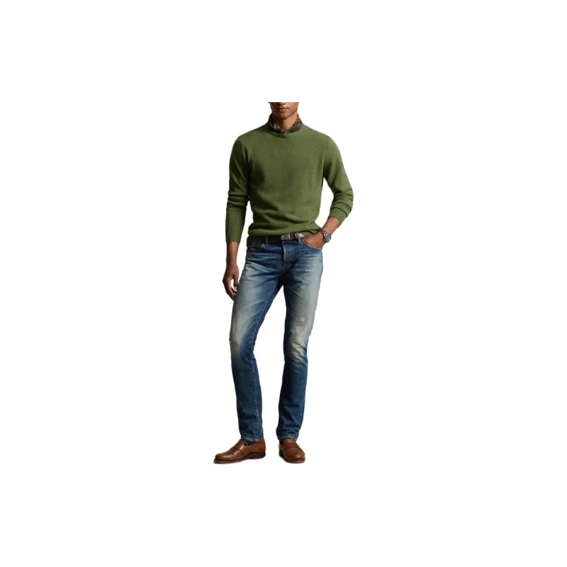 Polo Ralph Lauren FW24 Sweater Men's Classic Olive Green-1