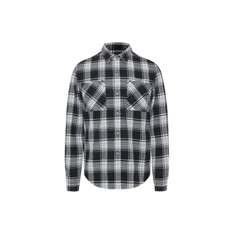 NAVIGARE Shirt Men's Night Black/White-1
