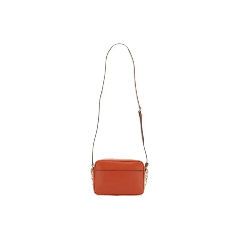 MICHAEL KORS PARKER Leather Handbag Shoulder Bag Crossbody Bag Medium Size Women's Orange-3