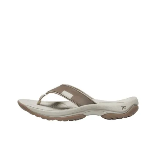 KEEN Abrasion Resistant Quick Dry Flip Flops Women's Brown
