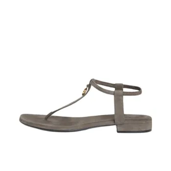 Loro Piana Mindil One Strap Sandals Women's Brown