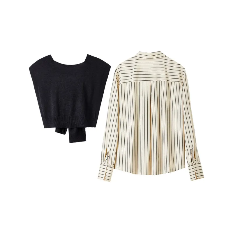 SENTUBILA Shirt Matching Set Women's-1