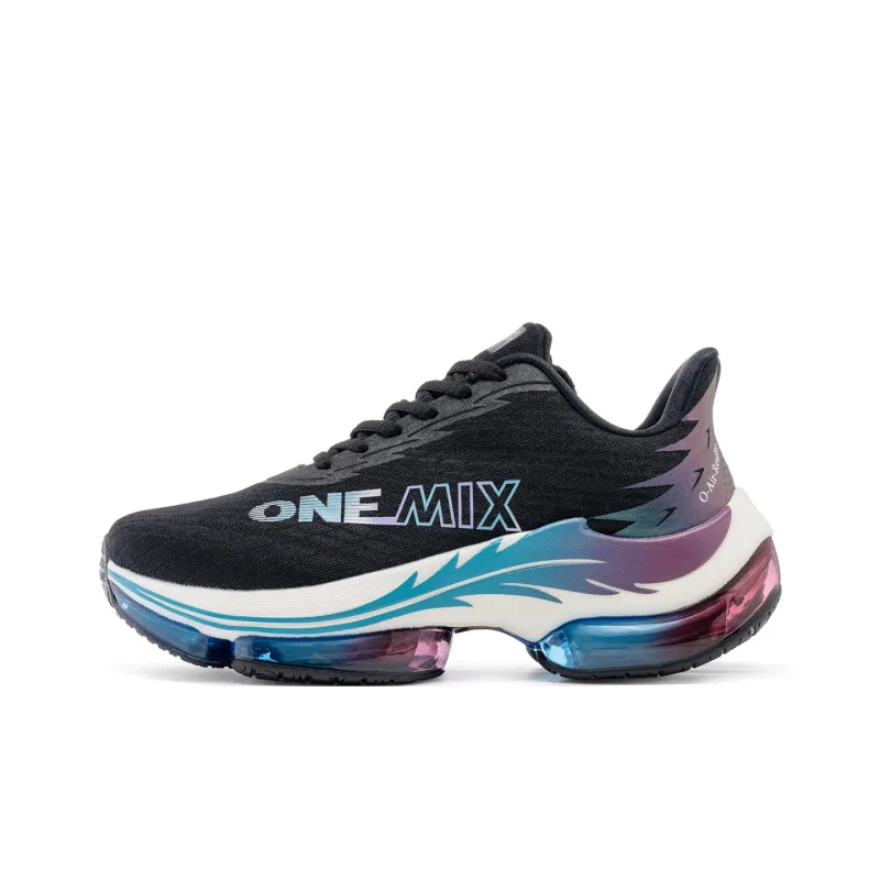 ONEMIX Fire Phoenix Low Top Running Shoes Unisex Space Black-0