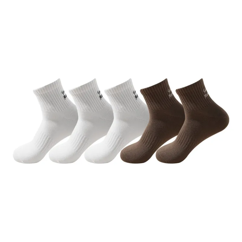 Moremoli Mid Calf Socks Men's 5 Pack-4
