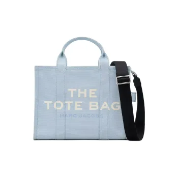 MARC JACOBS Cotton Tote Bag, Shopping Bag, Shoulder Bag, Crossbody Bag, Handbag Medium Size Women's Light Blue