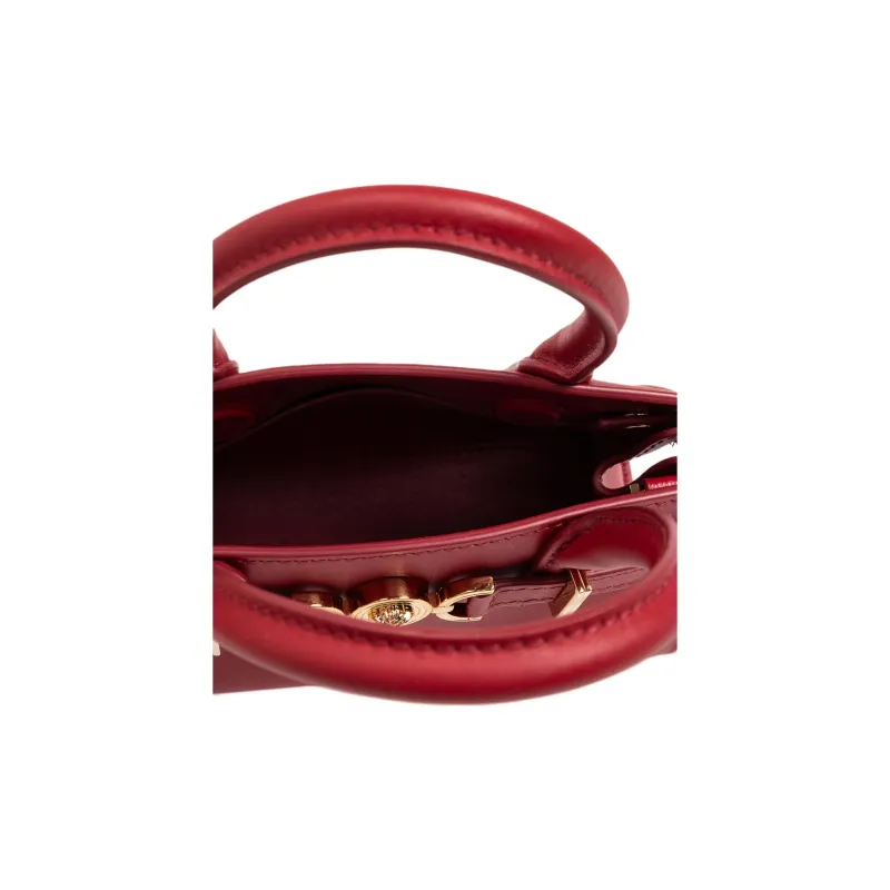 FANSIZHE Medusa '95 Leather Tote Bag, Shopping Bag, Shoulder Bag, Crossbody Bag, Handbag Regular Women's Red-4