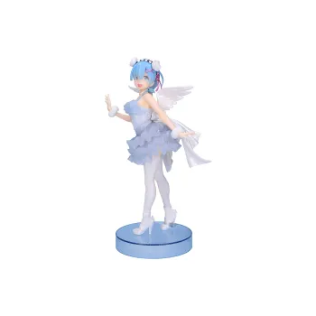 BANPRESTO Re Zero Starting Life In Another World Clear&Dressy Rem, Special Color Bonus Gifts