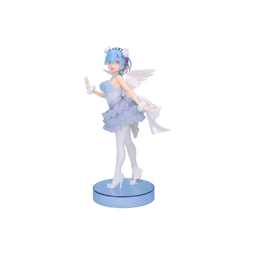 BANPRESTO Re Zero Starting Life In Another World Clear&Dressy Rem, Special Color Bonus Gifts