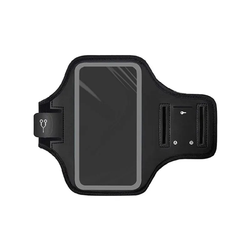 UMA Running Equipment Running Armband PU Unisex Black-0