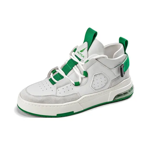 NAUTICA Casual Shoes Men Mid-Top White/Green