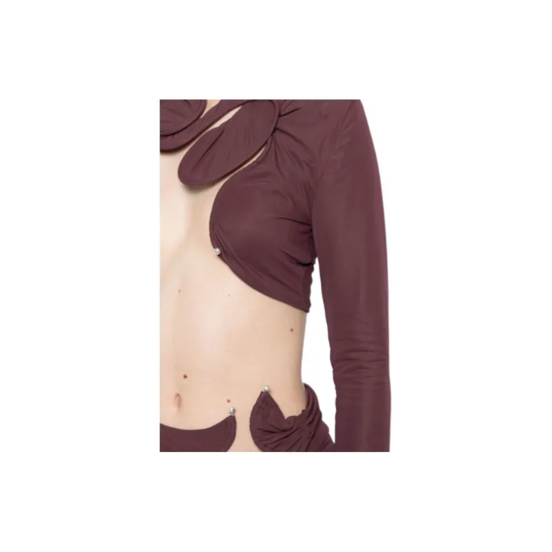 Christopher Esber Venus Ruched detail Top-4