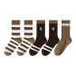 5 Pack[Stripes*2+M Letter*2+R Letter]