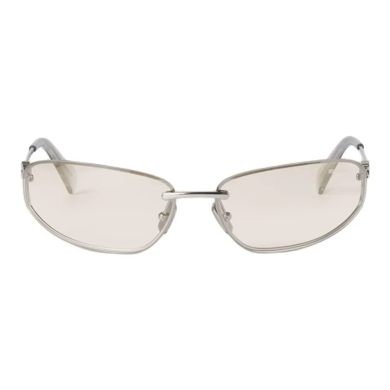 MIU MIU Wraparound frame Sunglasses-1