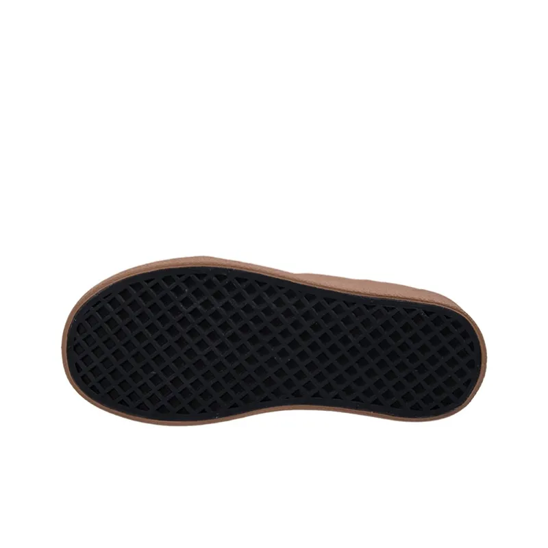 MINGKUANG Street Trend Maillard Style Anti-Slip And Wear-Resistant Lightweight Low-Top Skateboard Shoes Women's Umber-5