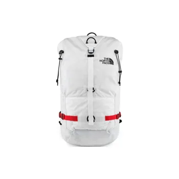 THE NORTH FACE Semi Transparent Fabric Backpack Regular Unisex White