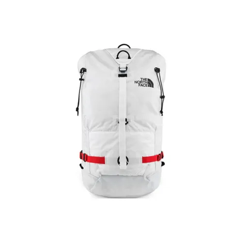 THE NORTH FACE Semi Transparent Fabric Backpack Regular Unisex White
