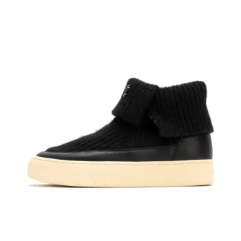 FOOT INDUSTRY Foot Industry Mid Top Skateboard Shoes Unisex Black