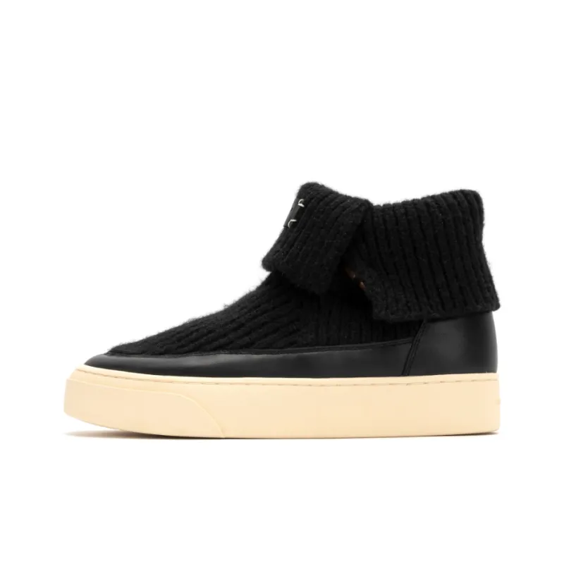 FOOT INDUSTRY Foot Industry Mid Top Skateboard Shoes Unisex Black-0