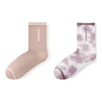 Skechers Sports Alliance Series Mid Calf Socks Unisex 2 Pack