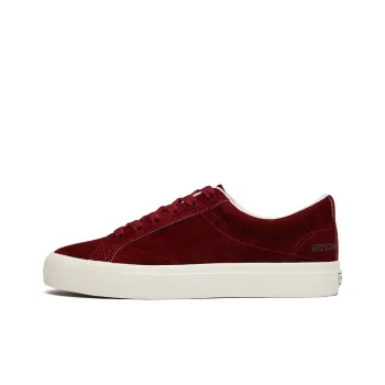 MEXICAN Low Top Canvas Shoes Unisex Burgundy