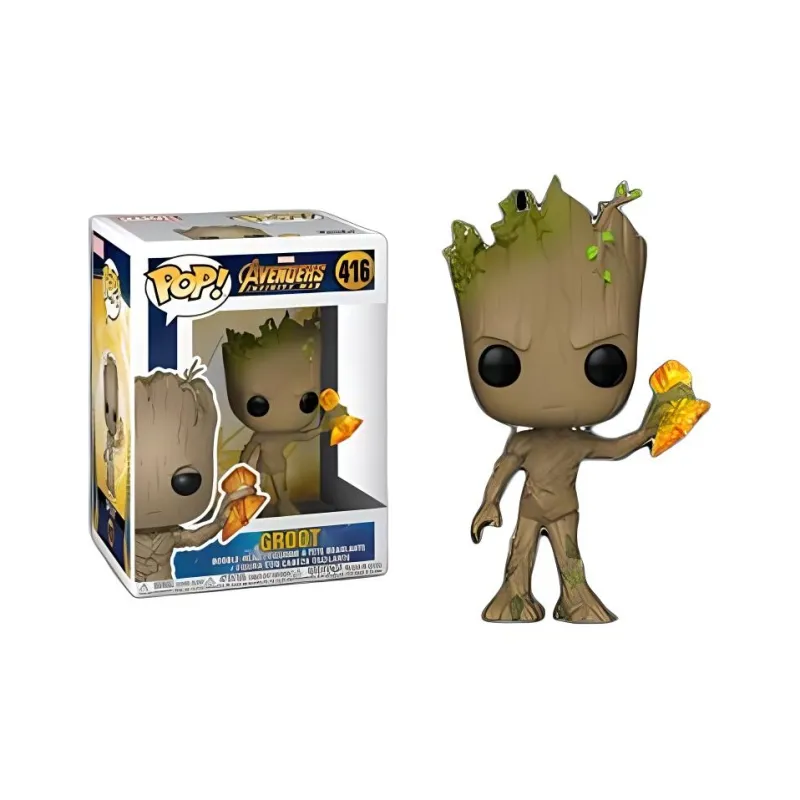 Funko Groot POP! Collection Marvel Movie The Avengers 3  Age Of Ultron Chibi Figures-0