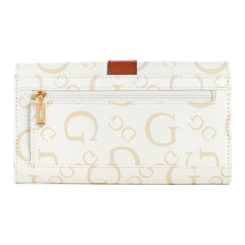 GUESS Artificial Leather Wallet Women's White-1