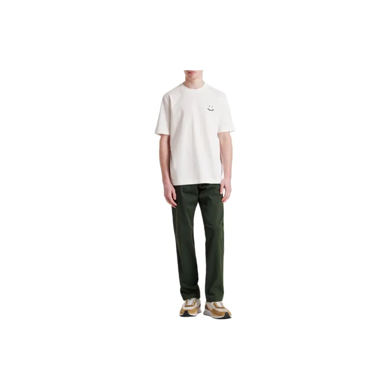 Paul Smith Logo embroidered Organic cotton T shirt-1