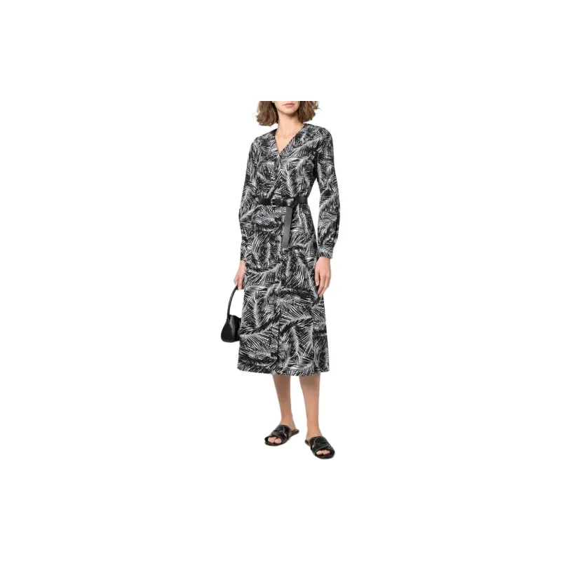 MICHAEL KORS Kate Botanical print Dress-4