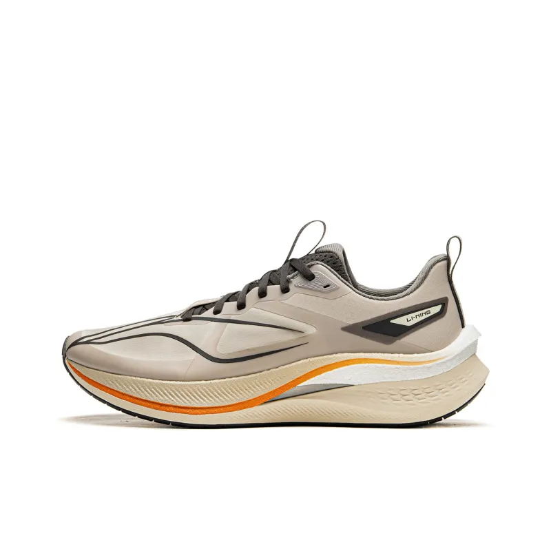 LiNing Red Hare 7 Pro Shock Absorbers With Slip Resistant Features Low Top Running Shoes Men's Brown-0