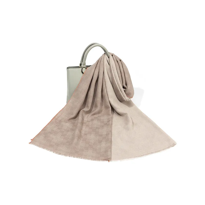Shanghai Story 100% Cashmere Knit Scarves Unisex 5 Colors To Choose Gift Box Set-0
