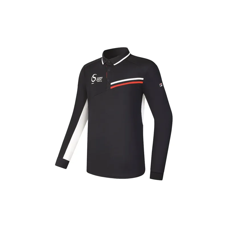 FILA Polo Shirt Men's RD Royal Blue-1
