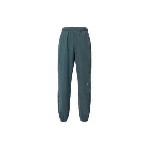 Jordan Knitted Sweatpants Men Peacock Green