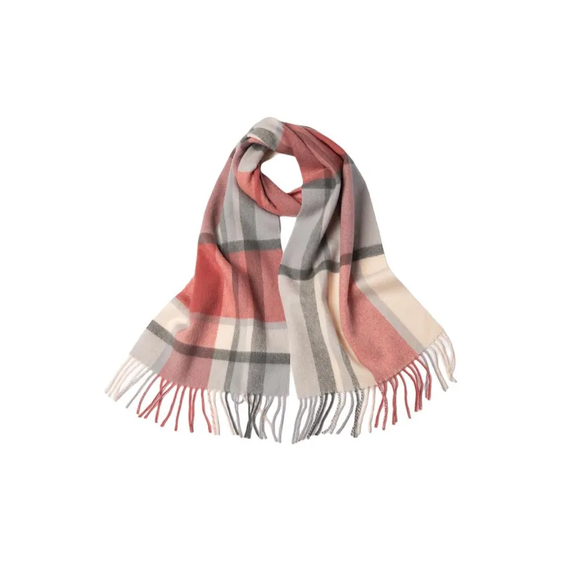 H YXIANG Wool Knit Scarves Women's-2