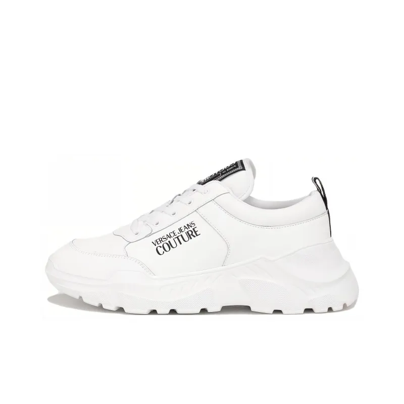 VERSACE JEANS Couture Chunky Leather Sneakers-0