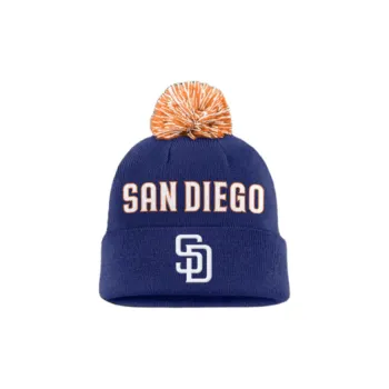 Nike San Diego Padres Peak Men's Nike Mlb Cuffed Pom Beanie