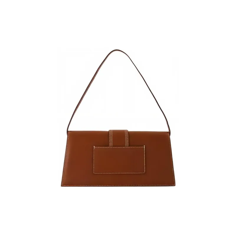Jacquemus Cotton One Shoulder Handbag Women's Brown-2