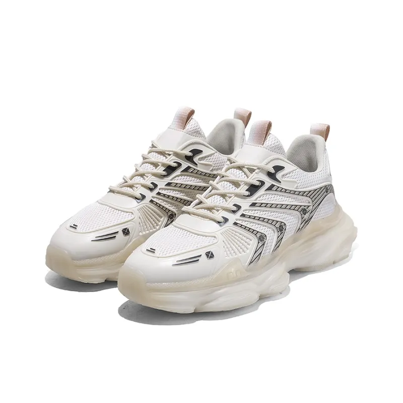DM Wear Resistant Height Increasing Low Top Chunky Sneakers Men's Box Included-7